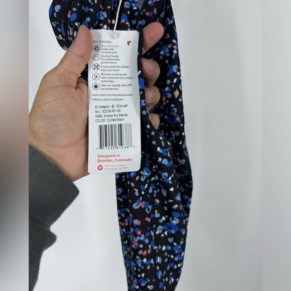 NWT Krimson Klover arm sun protection sleeves S/M - Picture 3 of 3